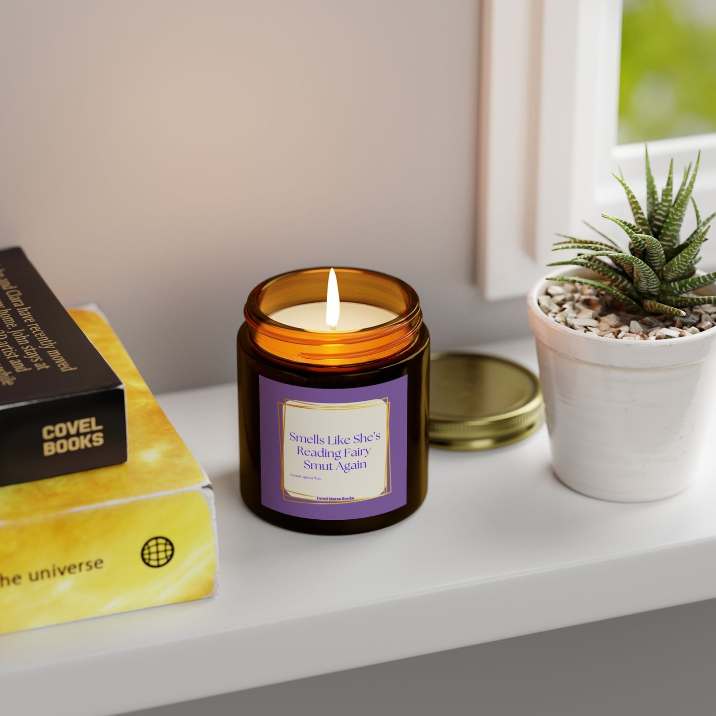 Smells Like She's Reading Fairy Smut Again - Scented Candle