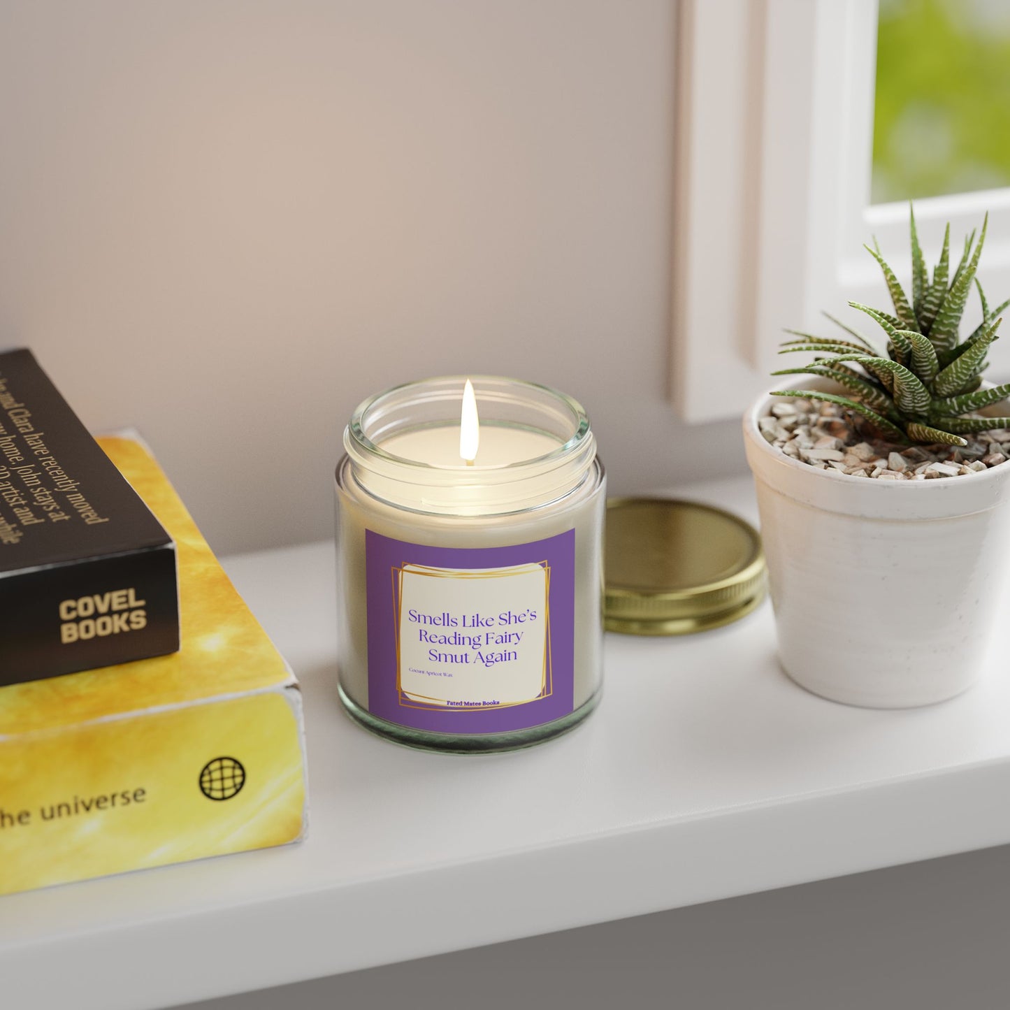Smells Like She's Reading Fairy Smut Again - Scented Candle