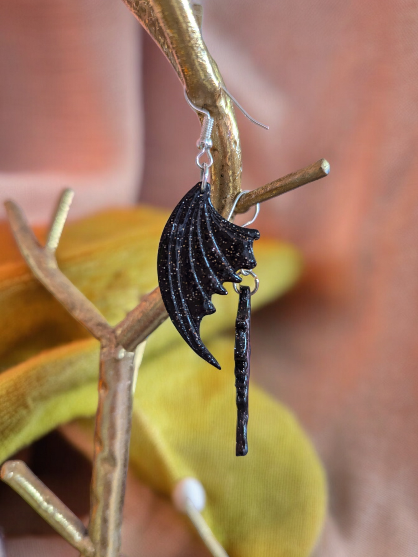 Bat Wing Earrings